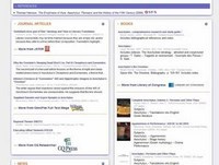 Credo Reference Topic Pages