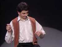 Rowan Atkinson Live - Star of Mr.Bean - Funny invisible drum