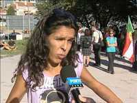 Protesto contra o Governo e a Troika dá voz a mais de 100 indignados