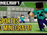 Minecraft - ESPORTES (FUTEBOL, TENNIS, BASQUETE, BASEBALL) Mod Showcase!