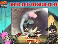 Worms Revolution - Desgraça de buraco fedorento