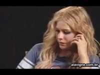 Avril Lavigne - Entrevista Fantastico