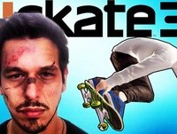 COMO QUEBRAR A CARA DE SKATE - Skate 3 Momentos Engraçados