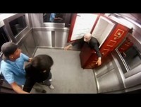 Extremely Scary Corpse Elevator Prank in Brazil