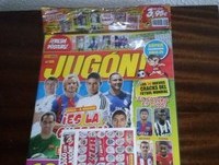 Revista JUGON Nº 95:  2 Ed.limitadas megacracks+2 cromos conmemorativos liga este 2015 ...