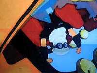 Zap falls out of a car in different versions