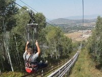 ZipRider Zip Line On-ride (HD POV) Park City Mountain Resort