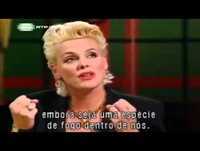 Herman José entrevista Brigitte Nielsen no Parabéns