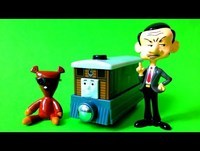 mr bean with thomas and friends talking toby