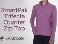 SmartPak Trifecta Quarter Zip Top Showcase