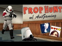 LOTS of Prop Hunt FAILS!! - Garrys Mod - w/ AviGaming