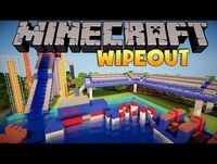 Gincanas Aquáticas!? TOTAL WIPEOUT! - Minecraft
