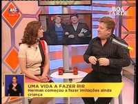 Herman José como convidado mistério no Boa Tarde