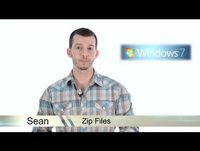 Learn Windows 7 - Create Zip Files