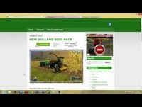 TUTO extraire un fichier (Ensileuse NewHollanD)