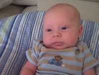 Cutest Baby a.k.a "Mr. Bean" get a new toy