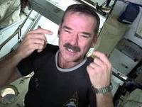 Chris Hadfield - Nail Clipping in Space