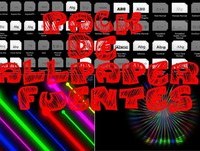 Descargar un Pack de fuentes y wallpapers