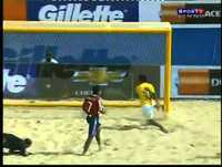 Os gols de Brasil 14x1 Paraguai - Eliminiatórias Sul-Americanas 2011 de Futebol de Areia