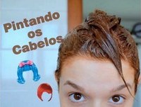 DIY: Pintando os Cabelos