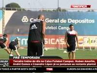 Pré-temporada - Terceiro treino no Caixa Futebol Campus