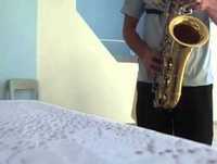 Descontraindo antes do ensaio, aquecendo o tubo!!!