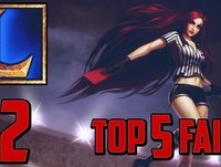 Top 5 LoL Fails - Episode 22 (League of Legends)