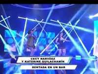 Idolos del Ecuador   Tercera Semana   Cecy Narvaez y Katerine Quilachamin