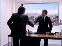 Apanhados numa entrevista de emprego.