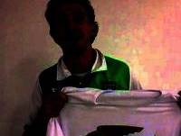 Chegamos ao campo de futebol amigos e irmãos.