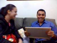 O anúncio da gravidez