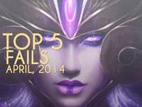 Top 5 Fails | April, 2014 (League of Legends)