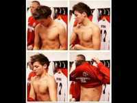 Homenagem aos ídolos.