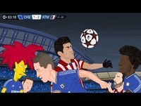 Chelsea 1-3 Atlético Madrid Champions League 1/5/14 Parodia