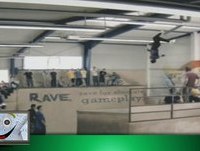 Huge skateboard crash disaster