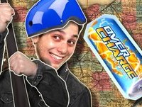 SUNSET OVERDRIVE ZIP-LINING (Smosh Games Field Trip)