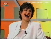 Cantora SIMONE SEDA PURA Entrevista Programa Herman Sicgal 2001 Parte 1