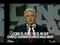 CHAVEZ SE VA EN 2013, DICHO POR EL MAZÓN EN 1998... MIRALO TU MISMO
