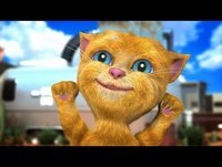 Eu sou um bolinho de arroz ! Gatinho falante | Videos engraçados para rir