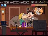 Mr Bean Kissing