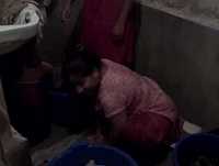 Dirty Laundry being washed in India