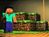 Parodia de minecraft  'Herobrine'