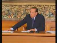Gaffes con Merkel. Berlusconi la racconta così alla conferenza stampa bilancio governo (7 ago '09)