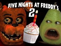 Pear fails at FIVE NIGHTS AT FREDDY'S 2...AGAIN! - Deadly Cupcake!