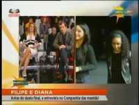 Filipe e Diana  no Companhia das Manhãs - Parte 1