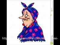 A avó Valquíria não gosta das modernizes!!!