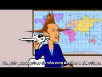 Escolinha de Futebol do Professor Raimundo - Charge Animada