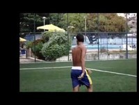 Partida de futebol com Vinny