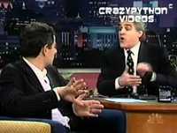 Rowan Atkinson on Jay Leno Promoting "Bean"