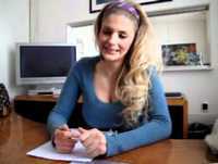 FRANCO BAGNASCO intervista FRANCESCA CIPRIANI: «IO OCA? SPONTANEA, E NON CREDO ALL'AMORE» (3 di 3)